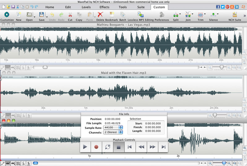 free audio editor mac os